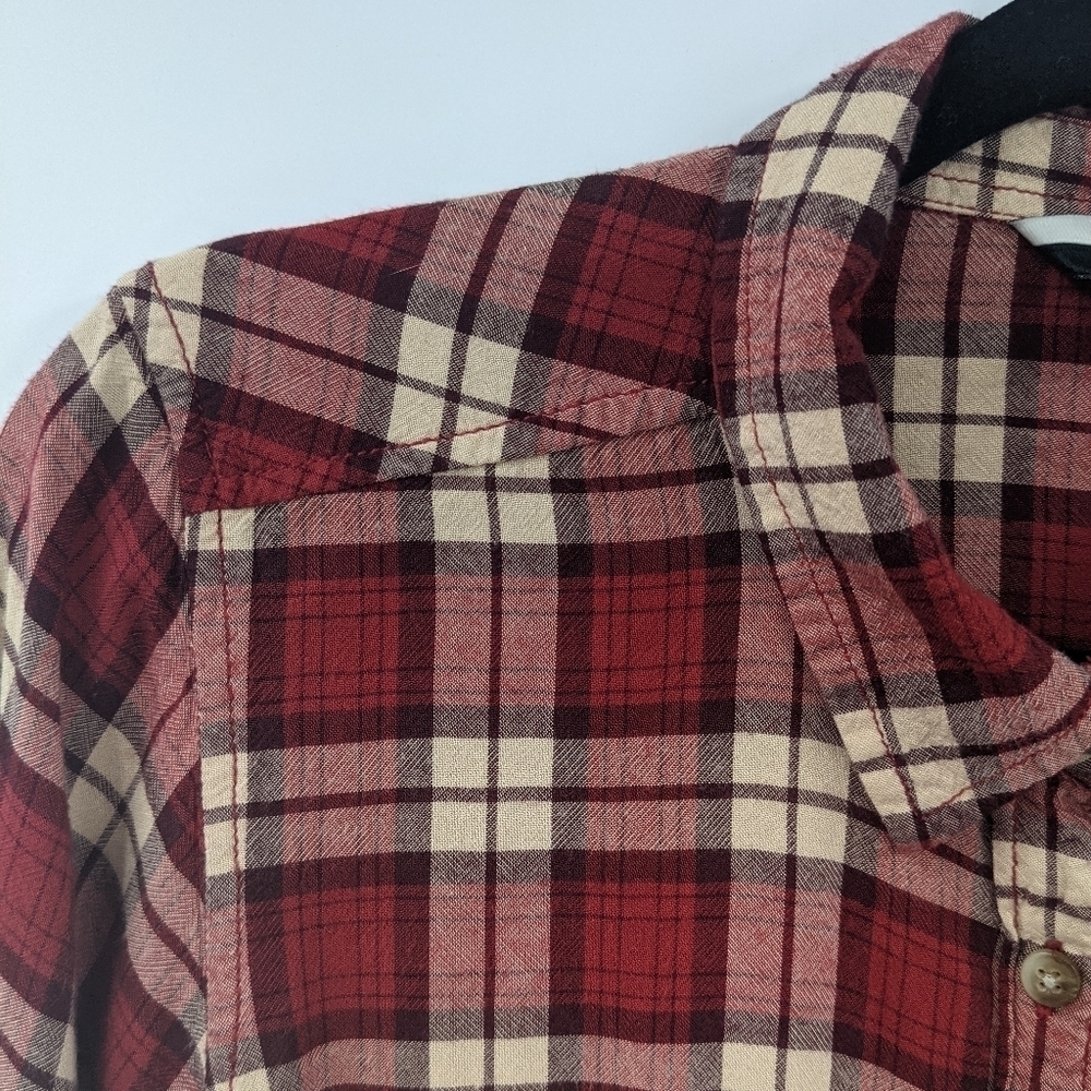KAVU Plaid Button Long Sleeve Shirt - Picture 2 of 6